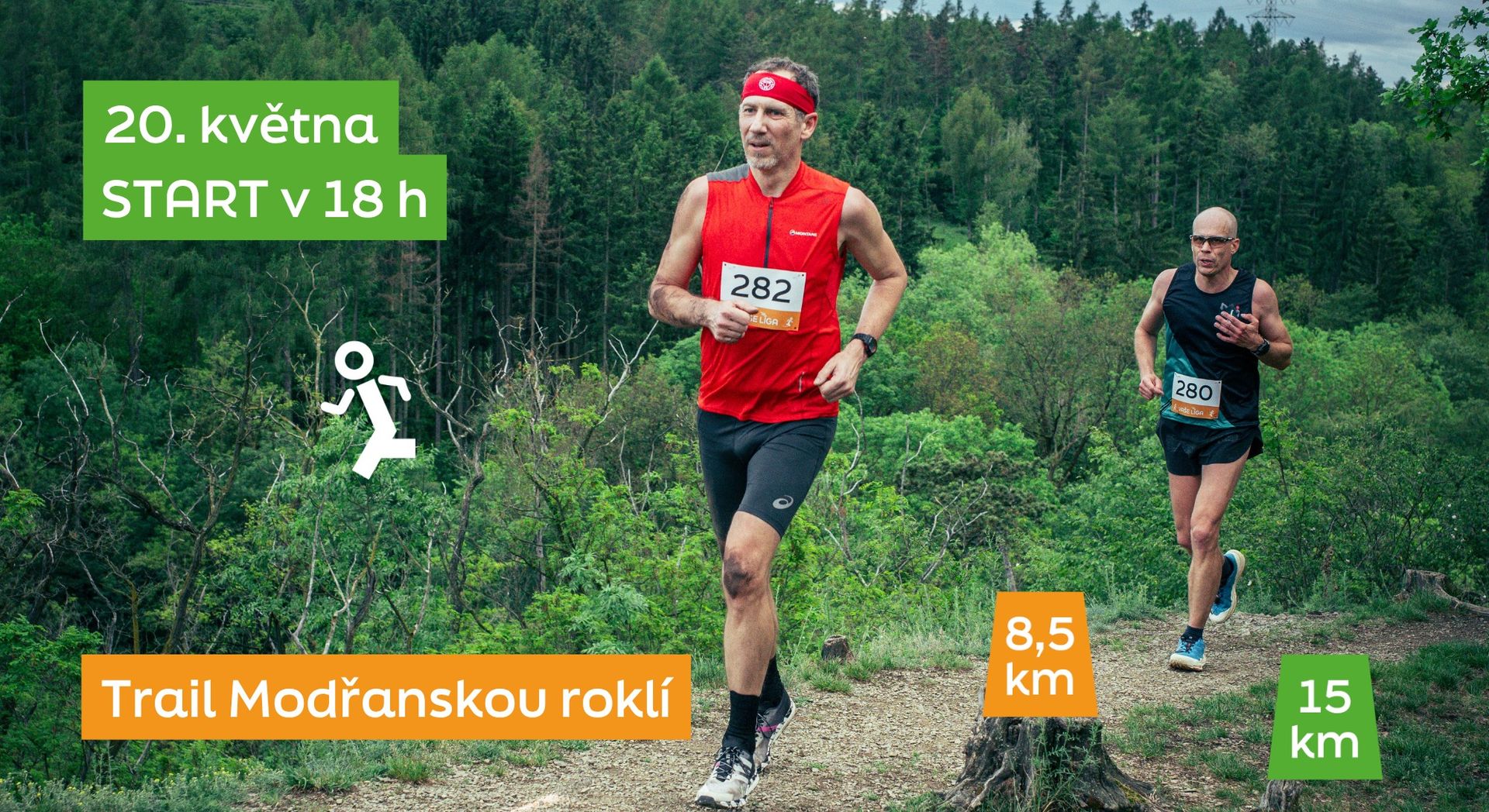 Trail Modřanskou roklí VAŠÍ LIGY 2026