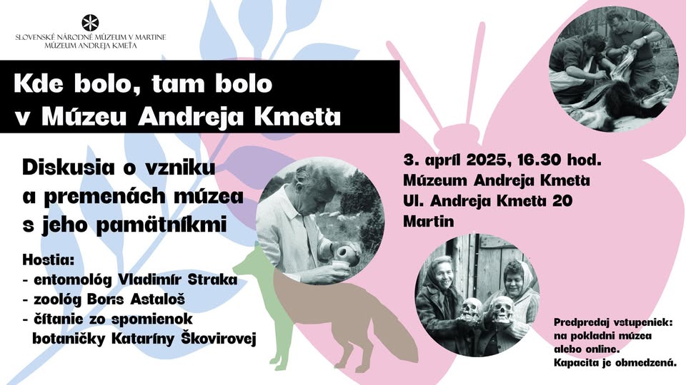 Štvrtky v múzeu: Kde bolo, tam bolo v Múzeu Andreja Kmeťa