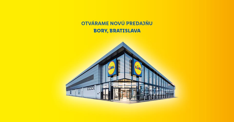 Otvárame novú predajňu v Bratislave - Bory