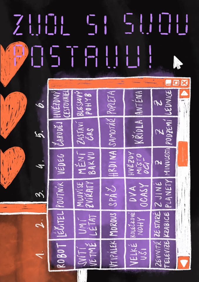 ✐ Zvol si svou postavu! –⁠⁠⁠⁠⁠⁠ nedělní Ateliérovka pro děti | Workshop for Kids | PoE