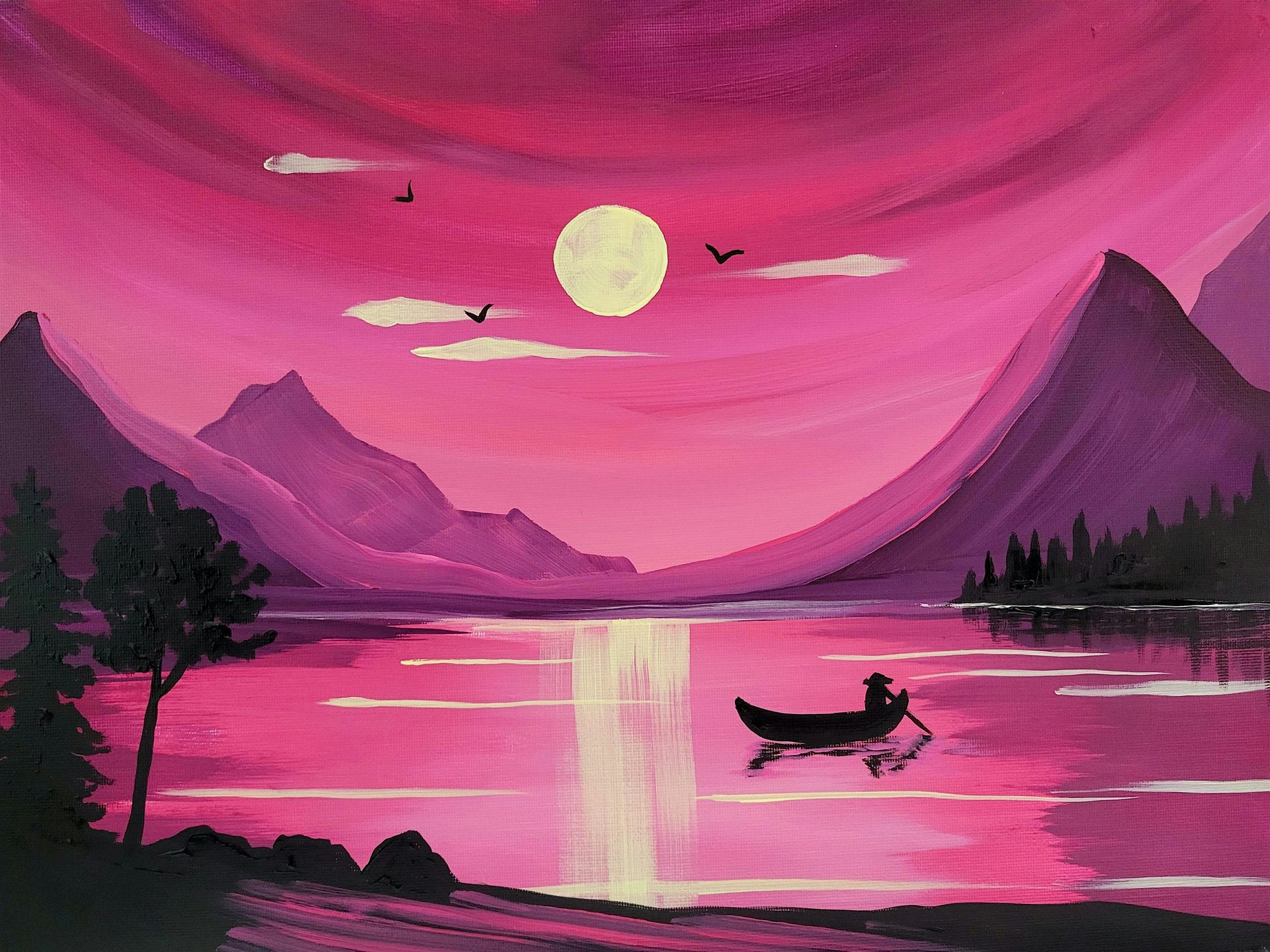 The Coolest Lake Paint & Sip