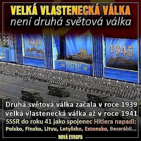 Přednáška o historii, kdy Stalin s Hitlerem rozpoutal válku