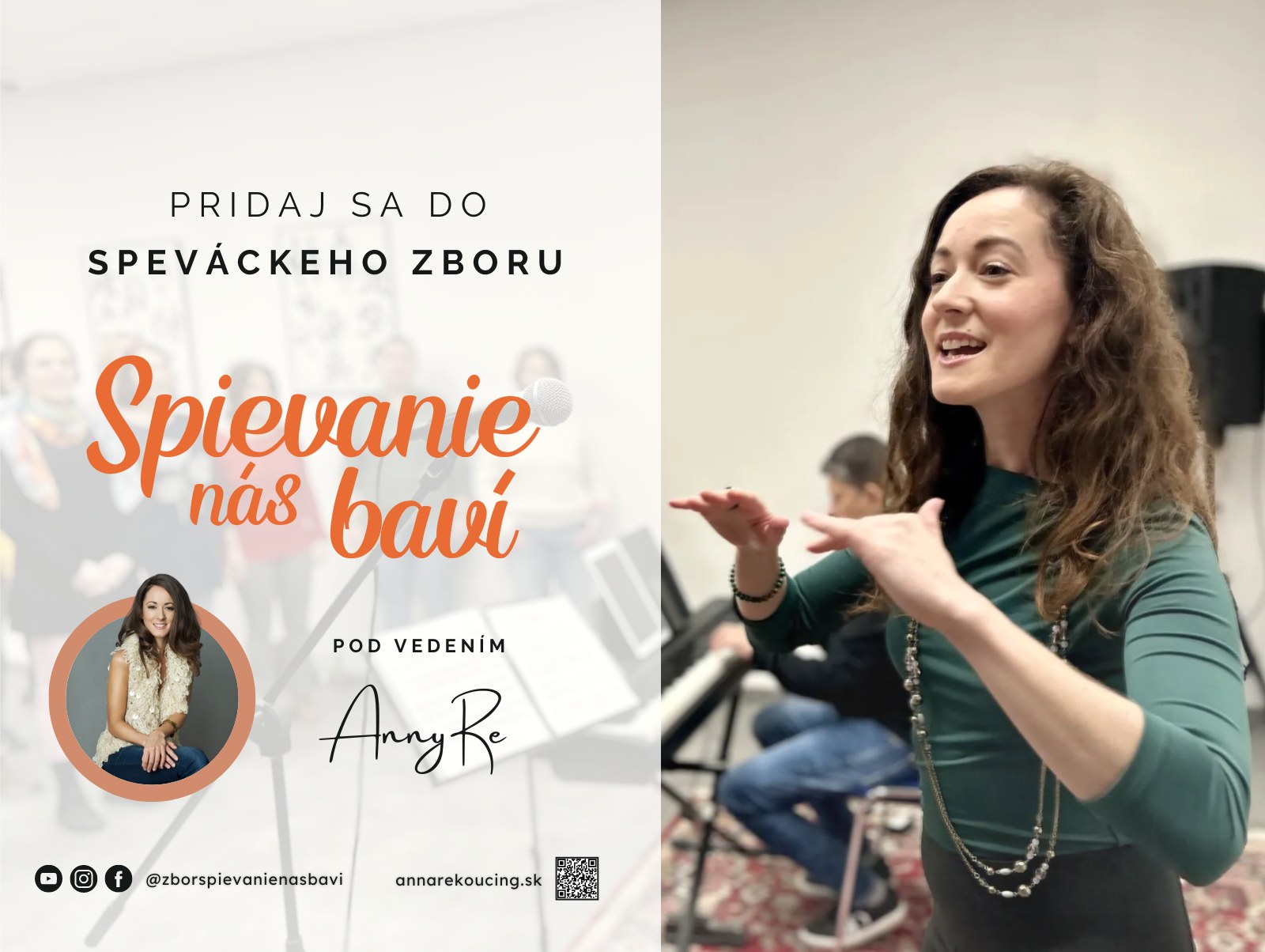Zbor Spievanie nás baví - prvý nácvik zdarma