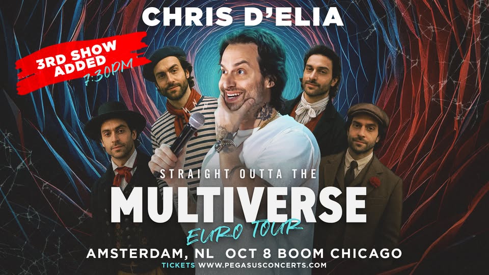 Chris D'Elia Straigh Outta The Multiverse Tour Live in Amsterdam