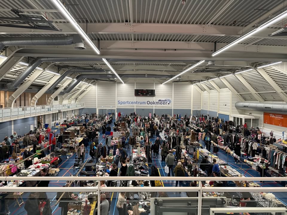 Grote VLOOIENMARKT Amsterdam 5 oktober