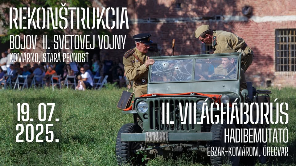 Rekonštrukcia bojov II. svetovej vojny // II. világháborús hadibemutató