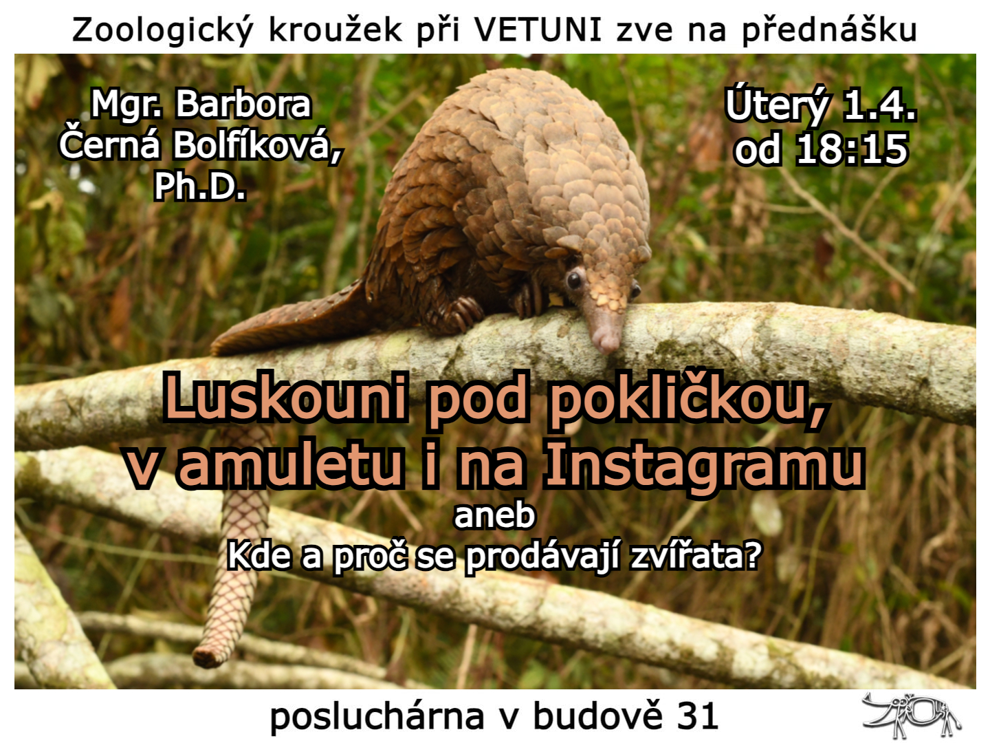 Luskouni pod pokličkou, v amuletu i na Instagramu