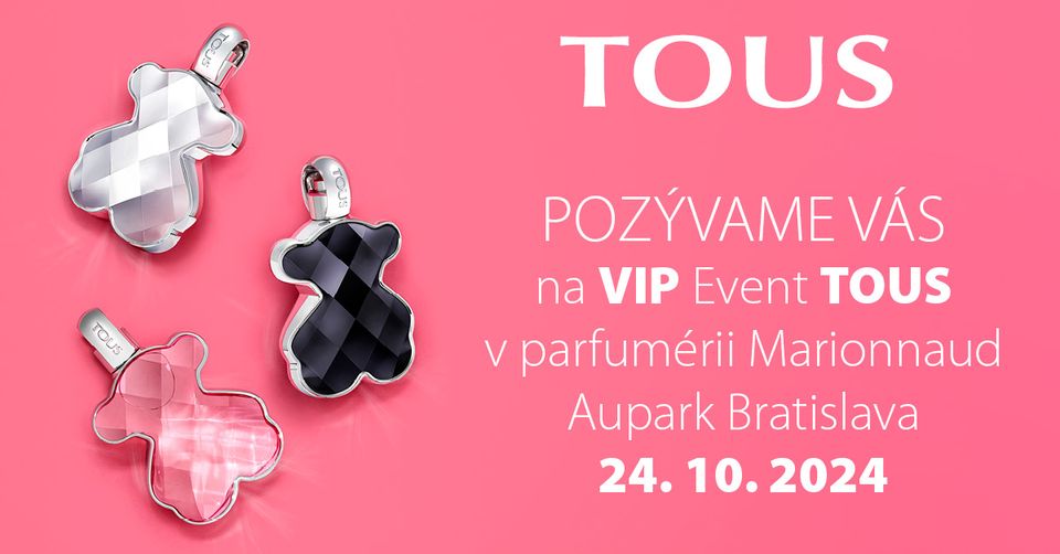 VIP dni so značkou TOUS
