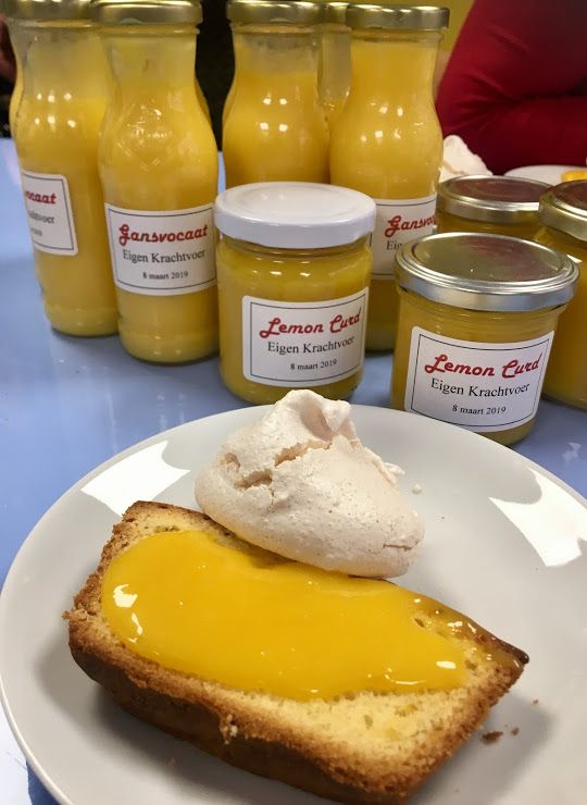 Workshop Lemoncurd van ganzenei