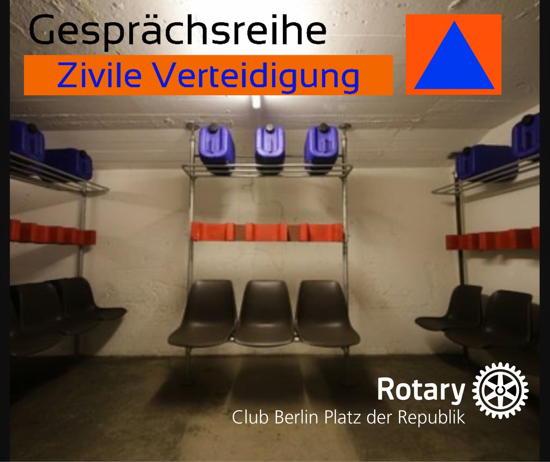 Gesprächsreihe "Zivile Verteidigung" Bunker, U-Bahn, Kalter Krieg