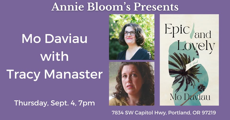 Reading: Mo Daviau with Tracy Manaster