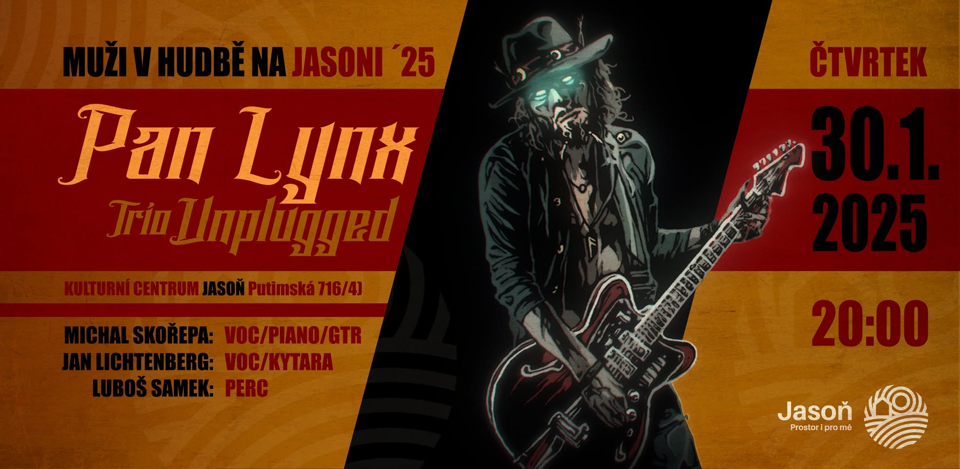 Pan Lynx Unplugged trio - Live na Jasoni