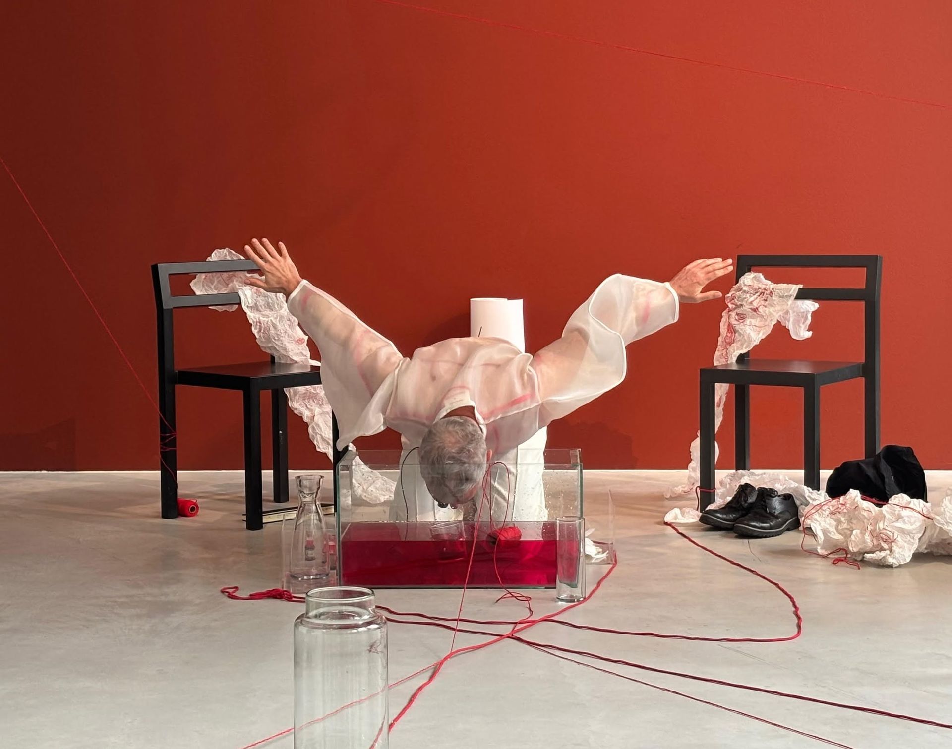 Summer School –⁠⁠⁠⁠⁠ Becoming an Octopus / Performance "A Contract Unto Hydrojustice"
