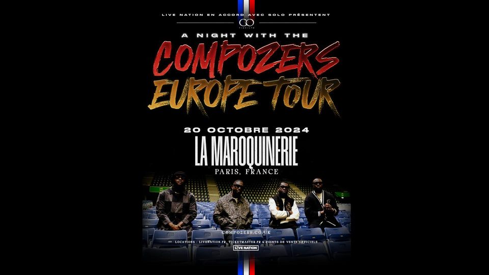 THE COMPOZERS | La Maroquinerie, Paris - 20 octobre 2024