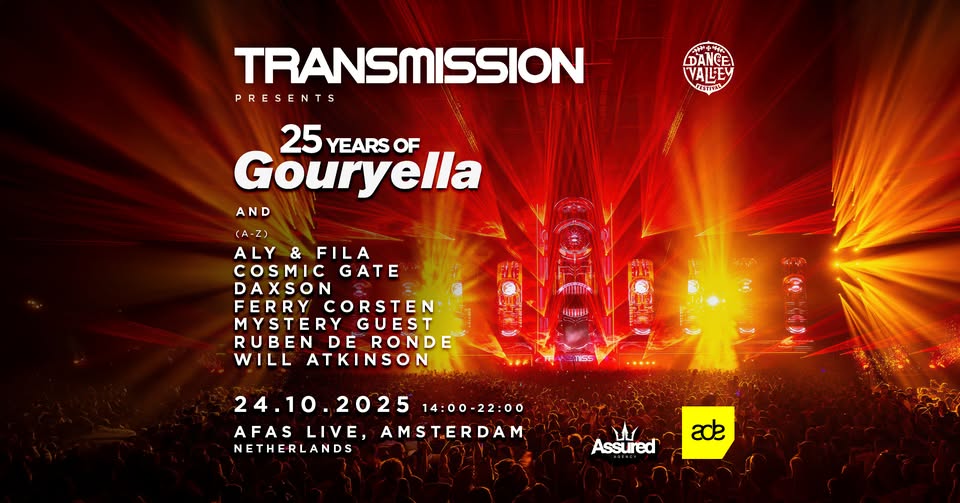 Transmission pres. 25 years of Gouryella