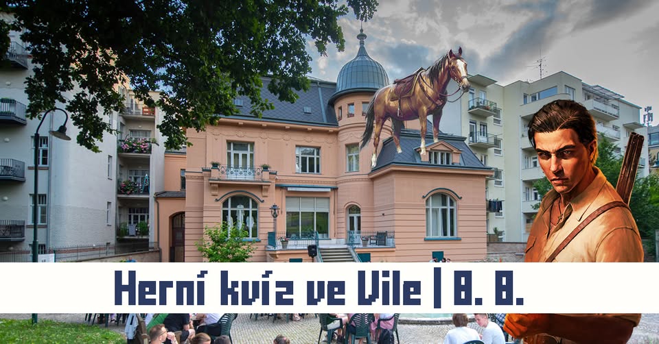 Srpnový audioherní kvíz ve Vile Löw-Beer