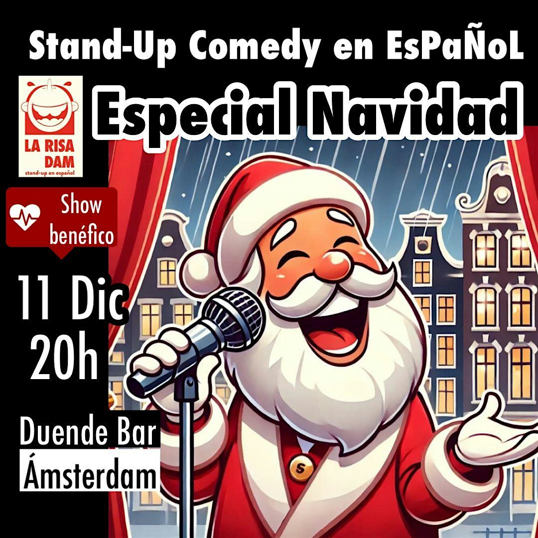 (SHOW BENÉFICO) Stand-Up en EsPaÑoL - Especial NAVIDAD