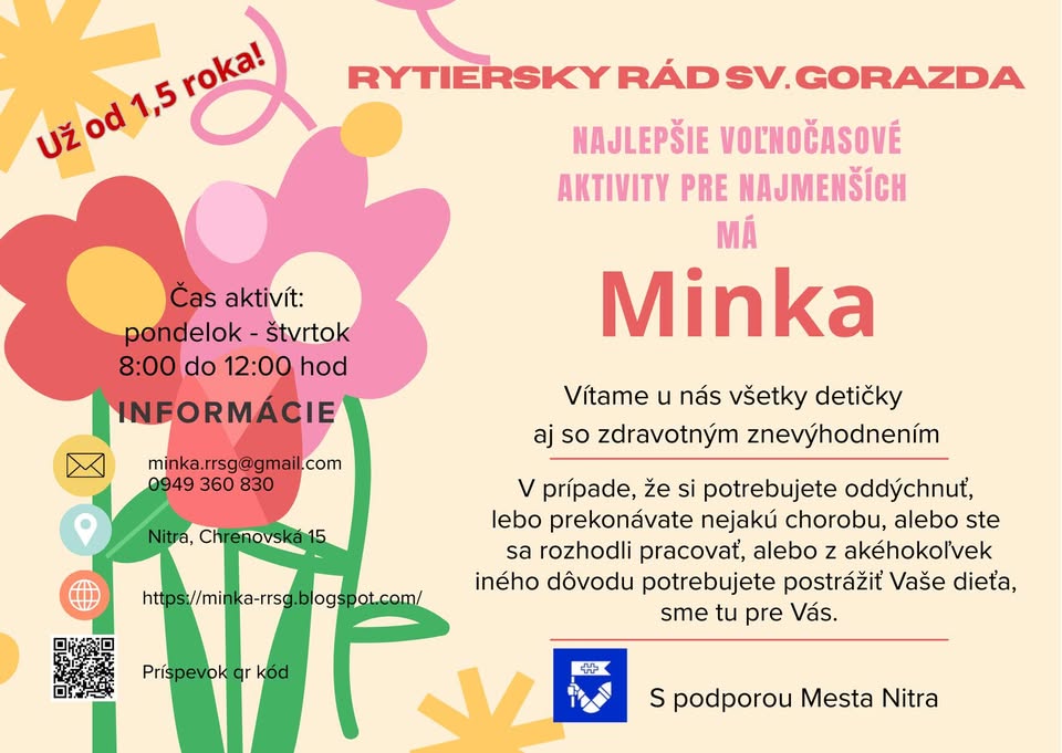 Minka - aktivity pre detičky od 1,5 roka