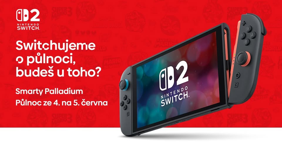 Půlnoční prodej Nintendo Switch 2 🎮