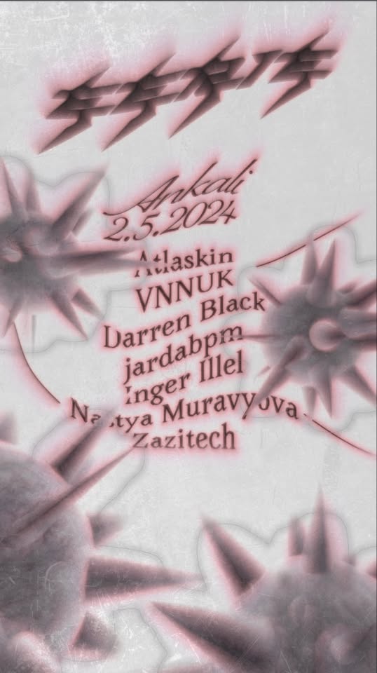 ✮EERIE Collective✮ with Darren Black (DE), Nastya Moravyova, Inger Iller, Zazitech and more