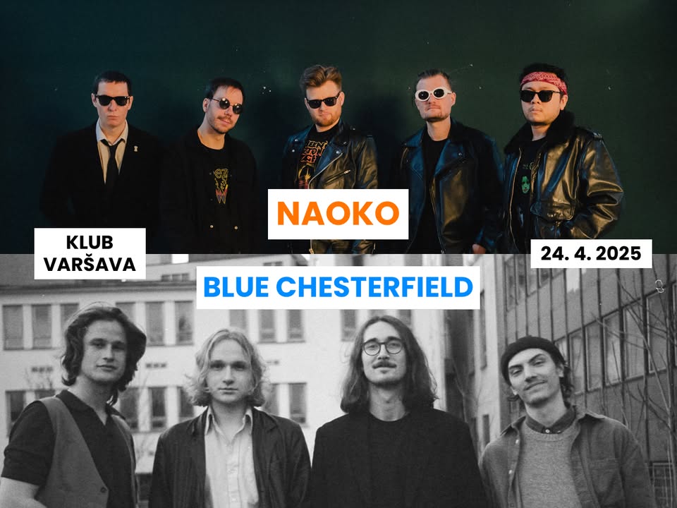 Večer mladých kytar: NAOKO + Blue Chesterfield // Klub Varšava