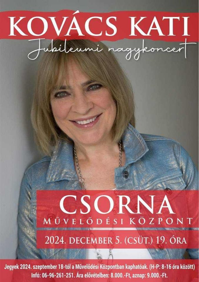 Kovács Kati Koncert // Csorna