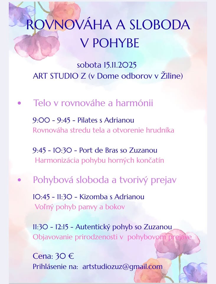 Rovnováha a sloboda v pohybe