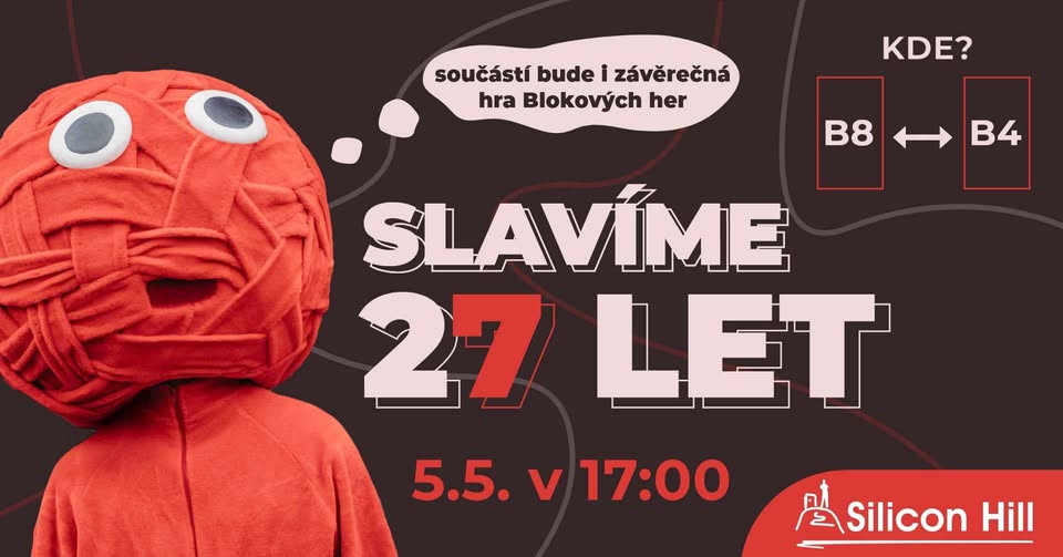Oslava narozenin klubu Silicon Hill - 27 let