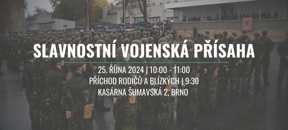 Slavnostní vojenská přísaha