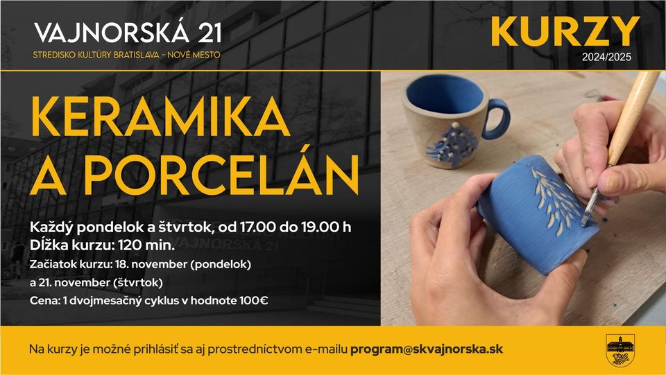 Kurz keramiky a porcelánu
