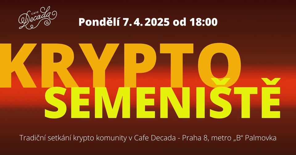 Krypto semeniště v Decadě - duben