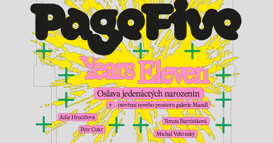 NAROZENINY PAGEFIVE | OTEVŘENÍ GALERIE MANDL | VERNISÁŽ