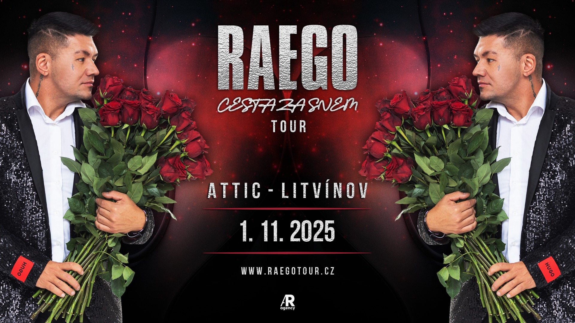 RAEGO - LITVÍNOV - CESTA ZA SNEM TOUR 2025