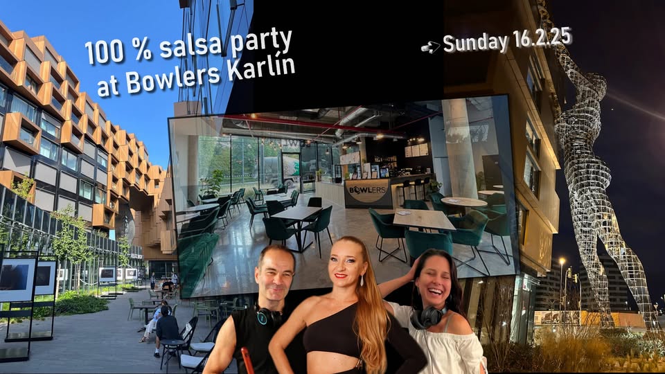 100% Salsa party at Bowlers Karlín 🪇🪘🎹