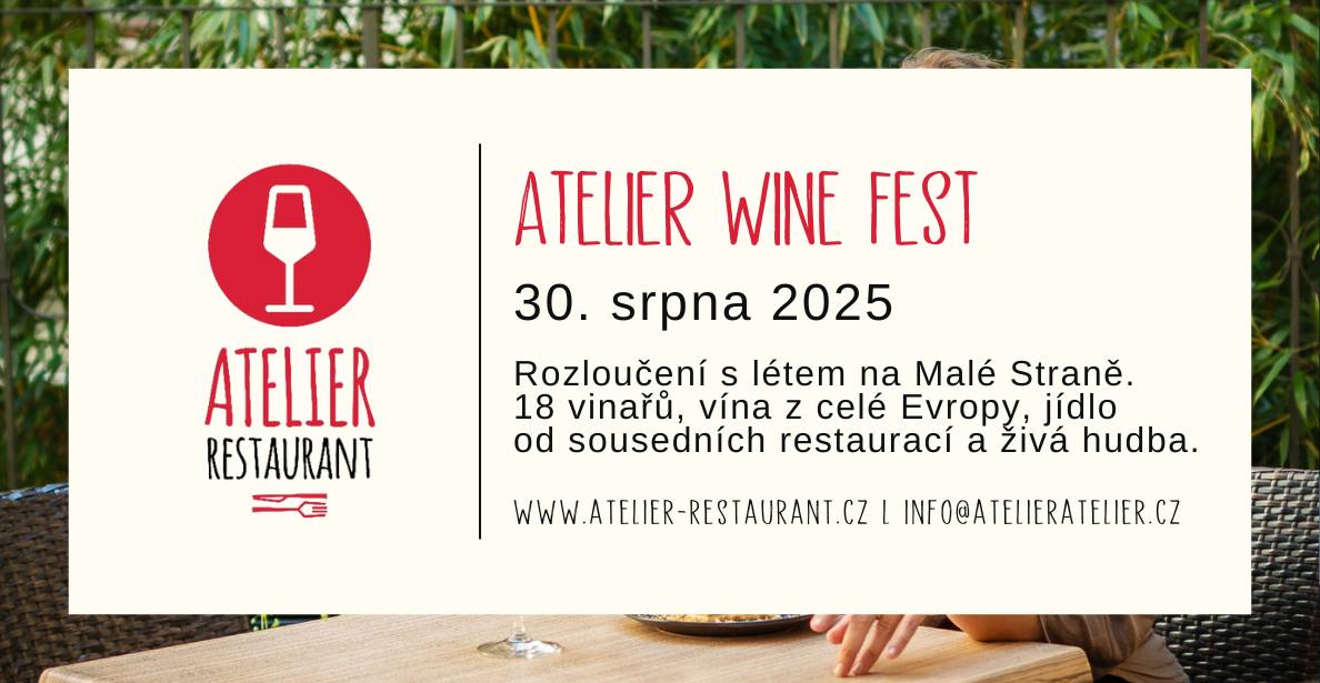 ATELIER WINE FEST - VSTUP ZDARMA