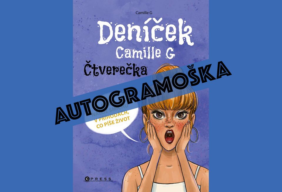 AUTOGRAMOŠKA, STAND UP VYSTOUPENÍ A KŘEST ČTVEREČKY Camille G - Grandhotel Brno