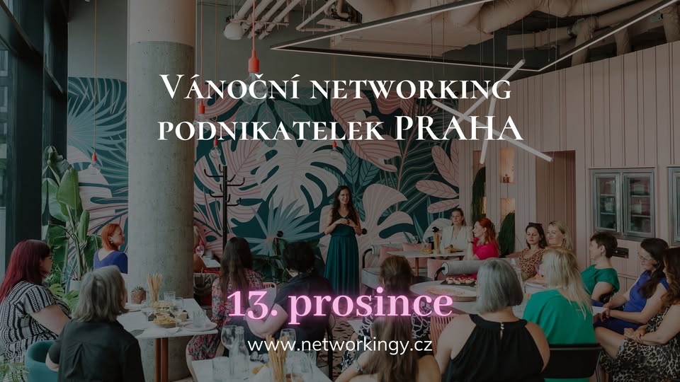 Vánoční networking podnikatelek PRAHA