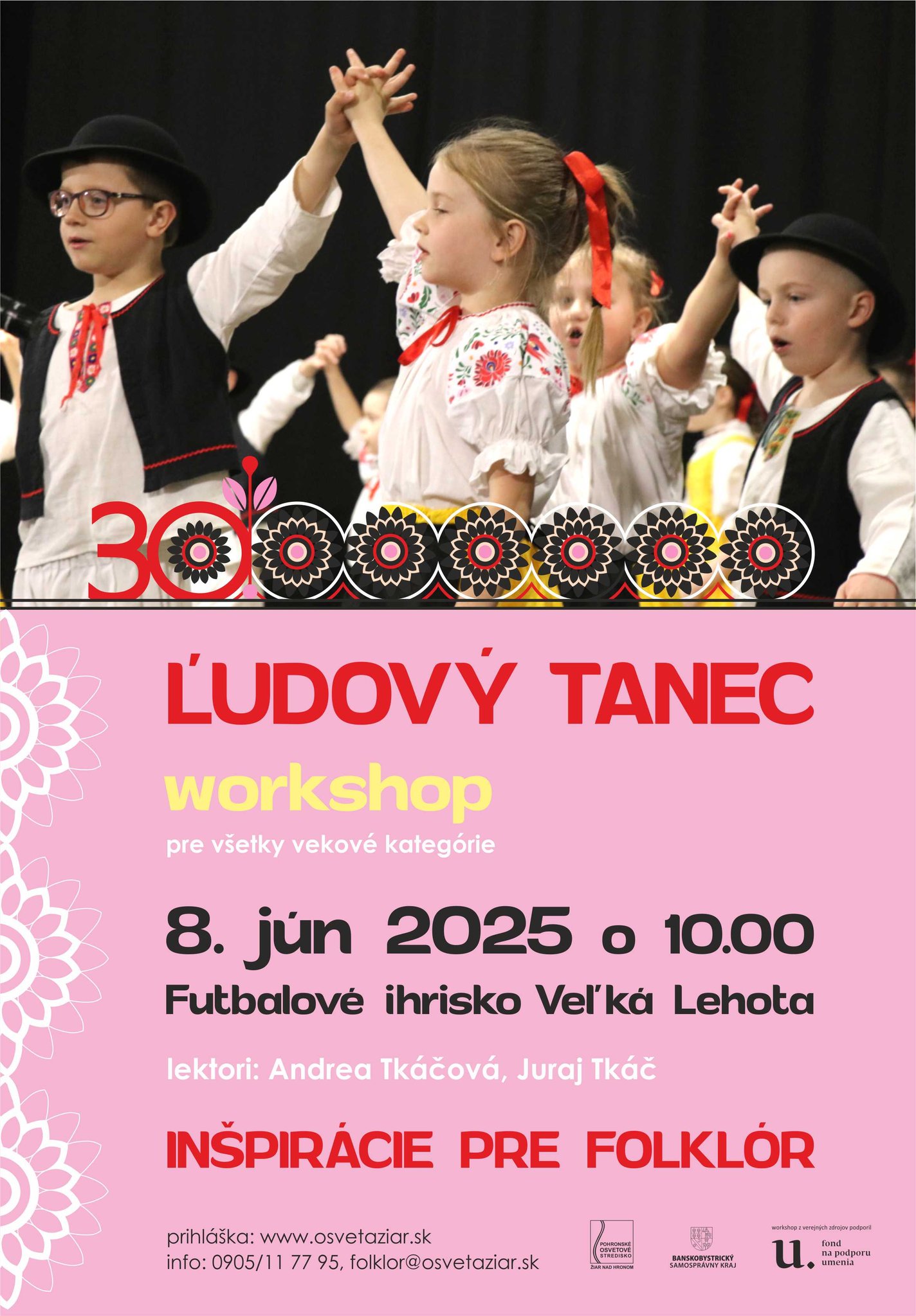 INŠPIRÁCIE PRE FOLKLÓR, ľudový tanec