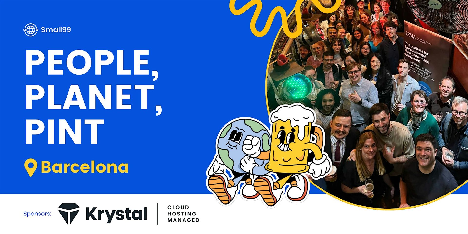 Barcelona - Small99's People, Planet, Pint™: Sustainability Meetup