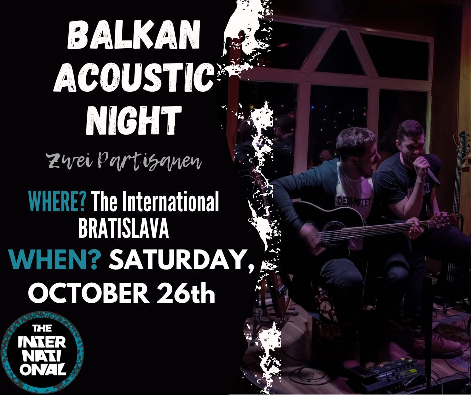 Zwei Partizanen (acoustic rock) @ The international