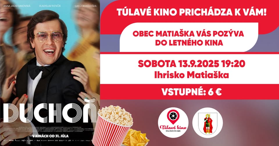 Túlavé kino prichádza do obce Matiaška! Premietame film Duchoň!