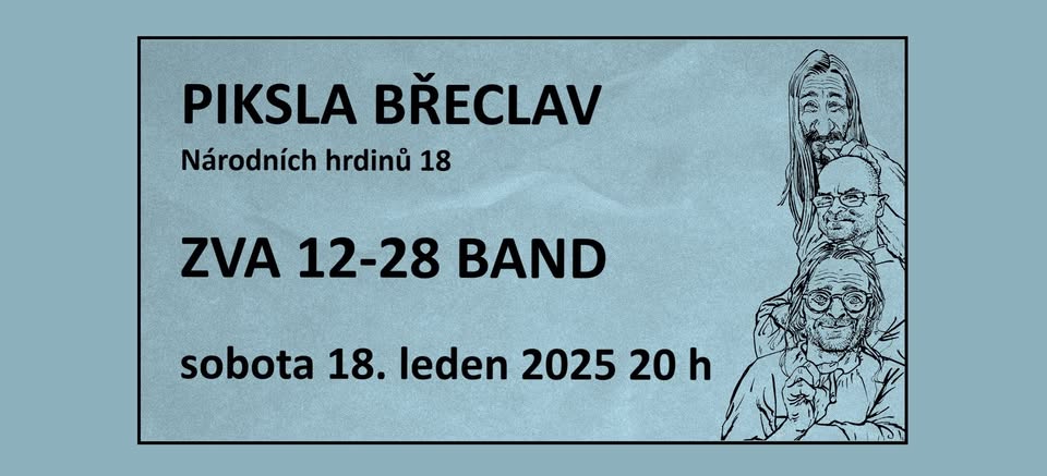 ZVA 12-28 BAND v klube PIXLA Břeclav