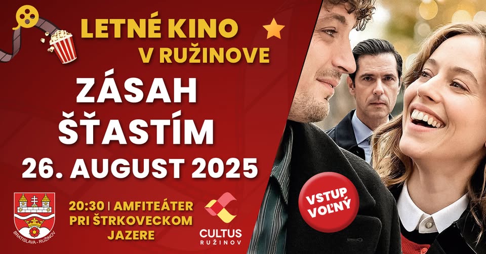 ZÁSAH ŠŤASTÍM | LETNÉ KINO