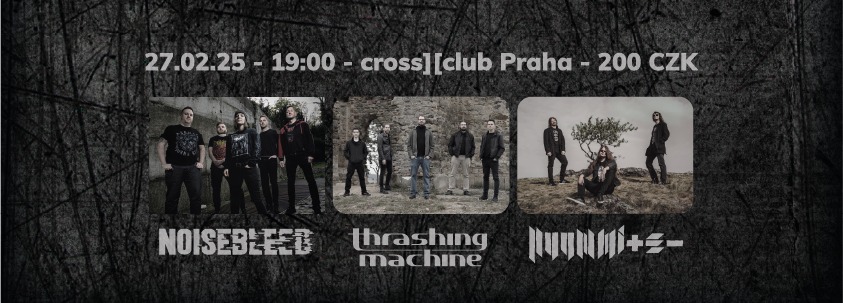 THRASHING MACHINE, NOISEBLEED, NUUMMITE