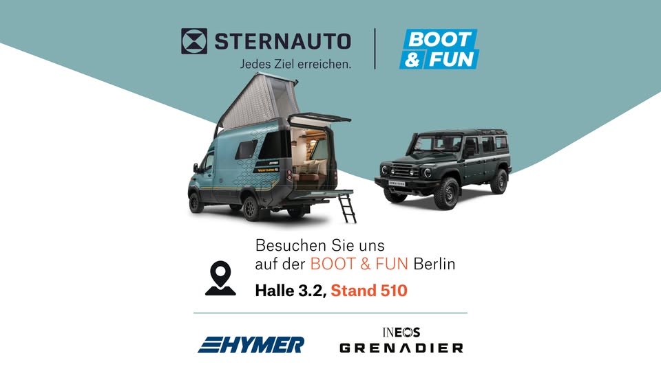 STERNAUTO auf der BOOT & FUN