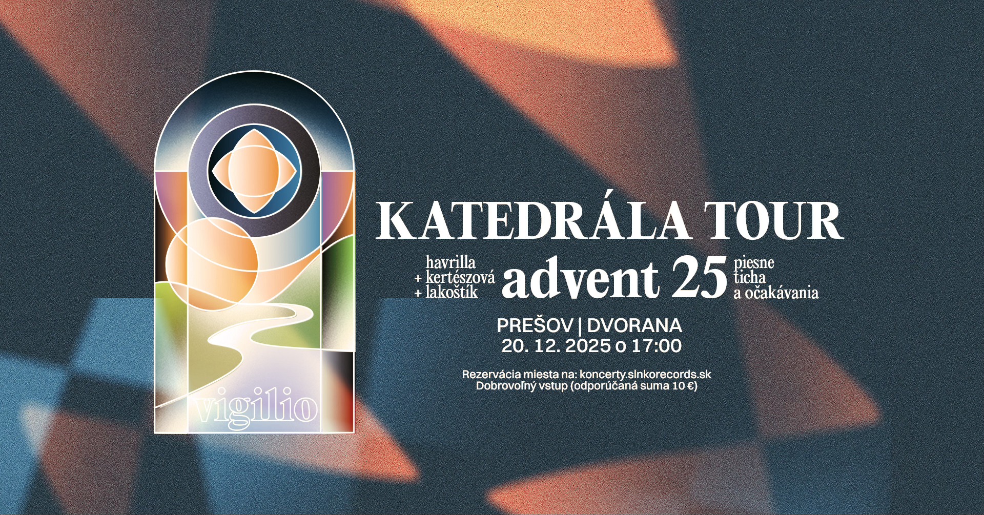 PREŠOV | vigilio | havrilla + kertészová + lakoštík | špeciálny hosť: Maruška Skonc
