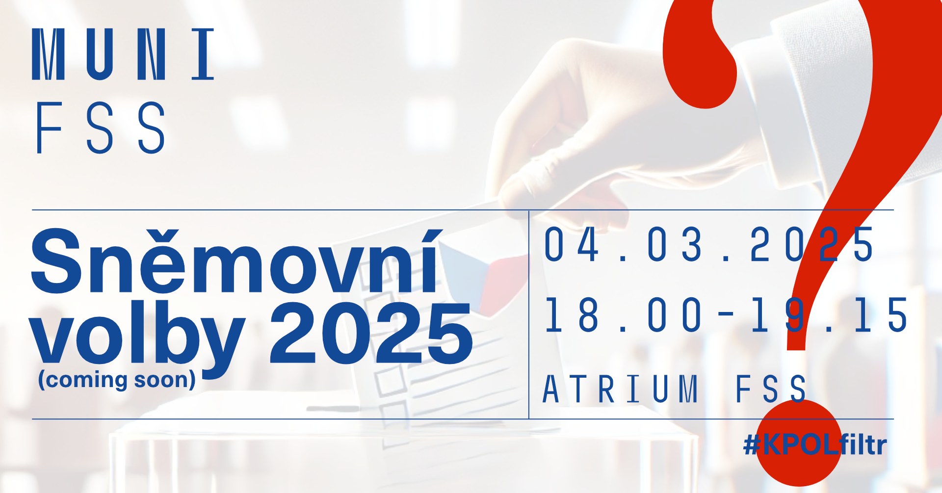 #KPOLfiltr: Sněmovní volby 2025