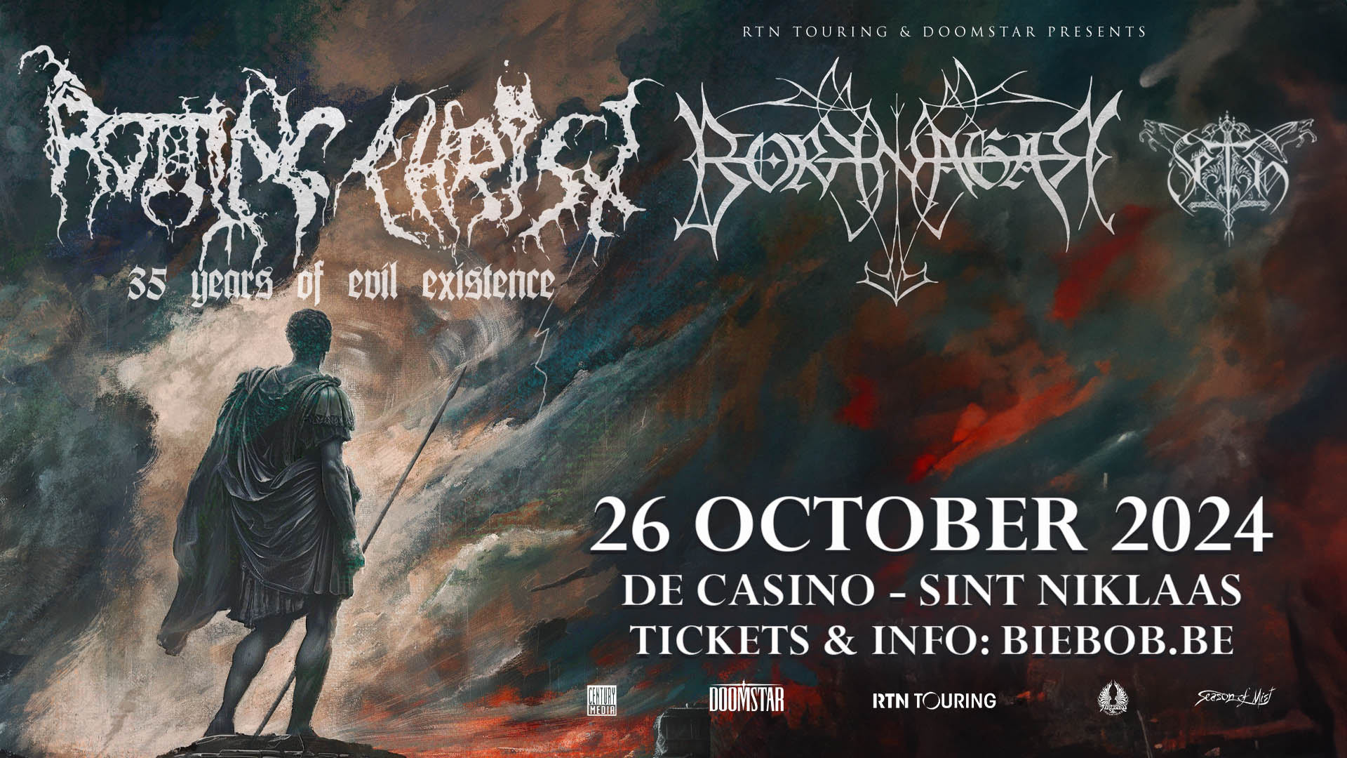Rotting Christ / Borknagar | De Casino [SOLD OUT]