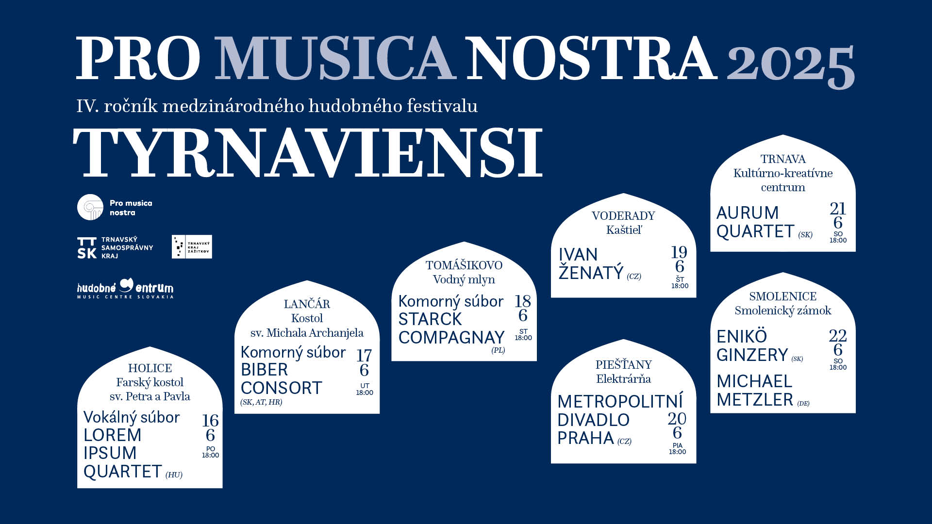 PRO MUSICA NOSTRA TYRNAVIENSI 2025