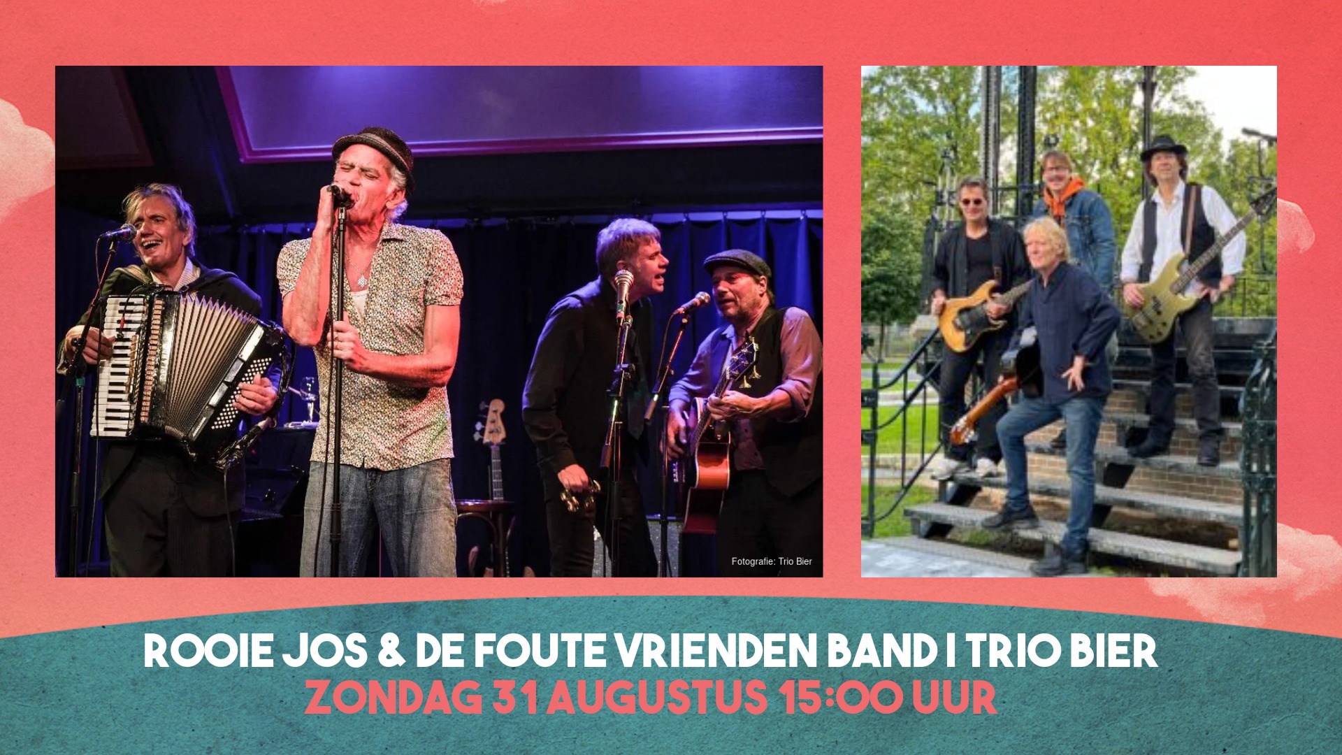Rooie Jos & De Foute Band | Trio Bier